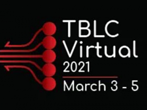 TBLC Virtual 2021 logo, dates March 3-5
