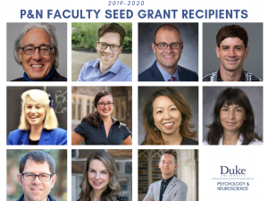 2019-2020 P&N Faculty Seed Grant Recipients