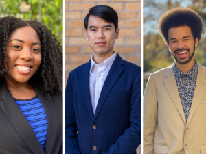 Three Undergraduates Named Faculty Scholars for Outstanding Records of Research