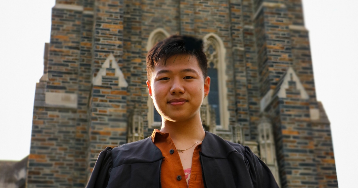 Michael Xie wins 2021 Zener Award | Department of Psychology & Neuroscience